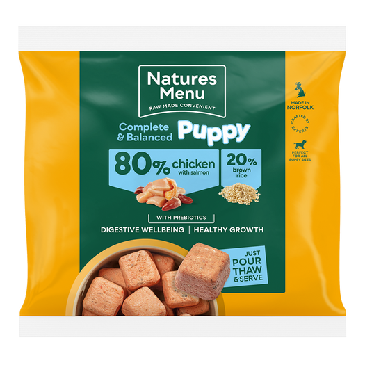 80% Chicken and Salmon for Puppies