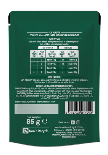 Tuna Bites in Gravy Pouch image number 1