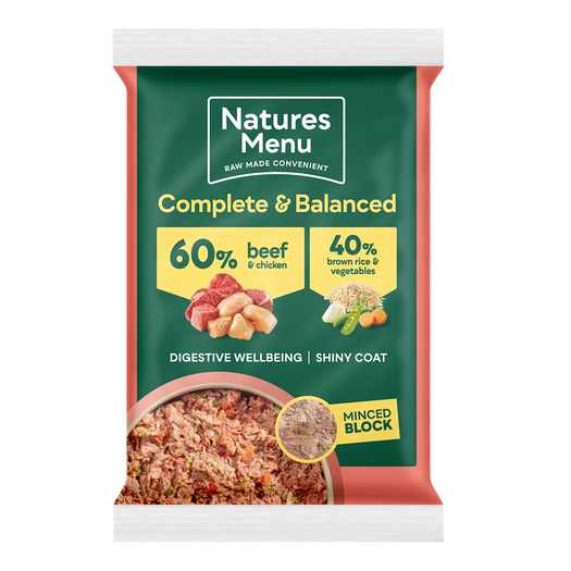 60% beef & chicken