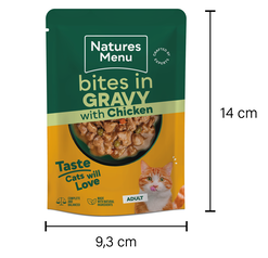 Chicken Bites in Gravy Pouch image number 2