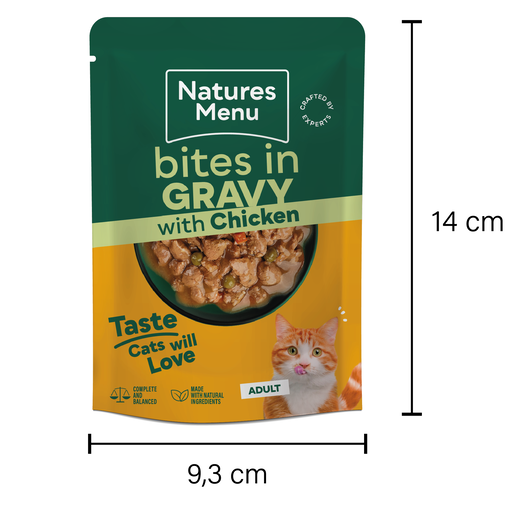 Chicken Bites in Gravy Pouch image number 2