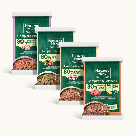 Raw Blocks: 80% Meat Selection Small Bundle